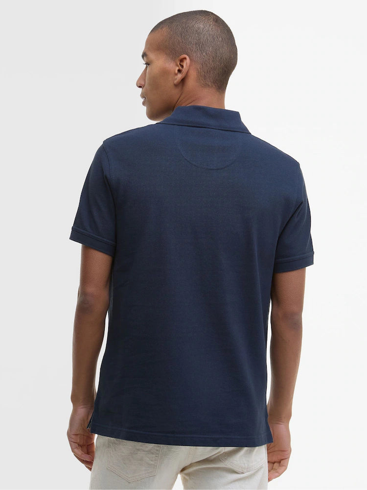 Navy Blue Short Sleeve Classic Polo Shirt
