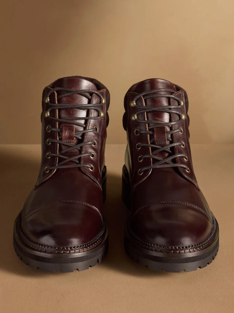 Brown Keswick Collar Boots