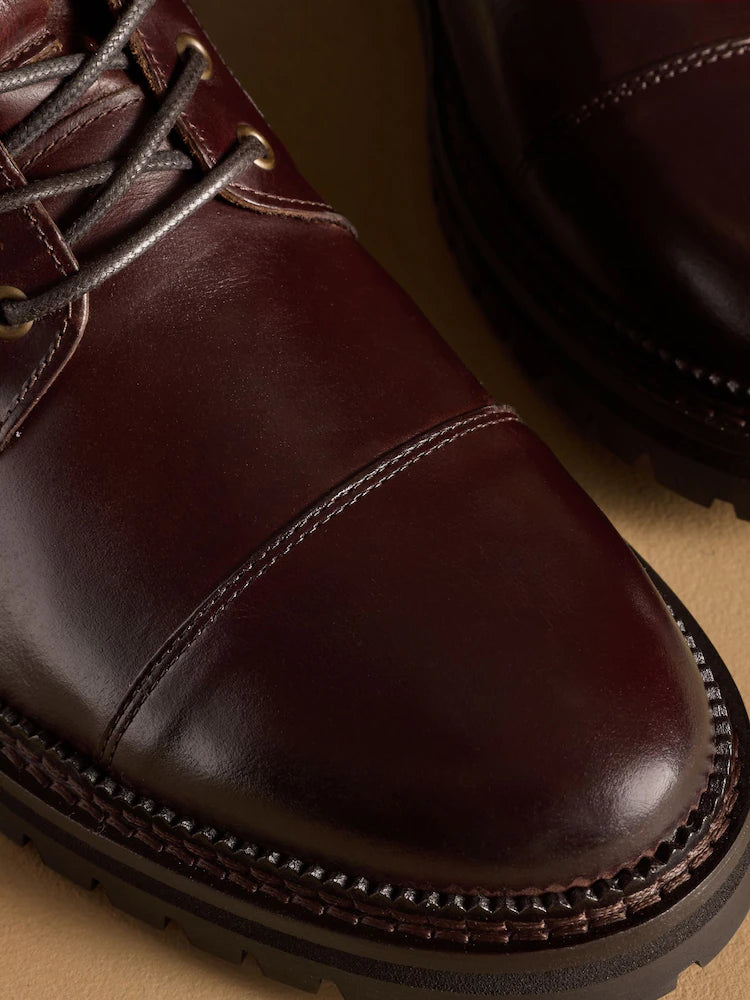 Brown Keswick Collar Boots