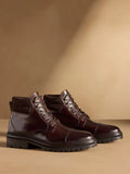 Brown Keswick Collar Boots